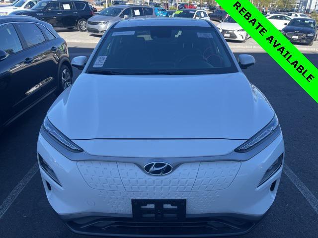 used 2021 Hyundai Kona EV car, priced at $21,000