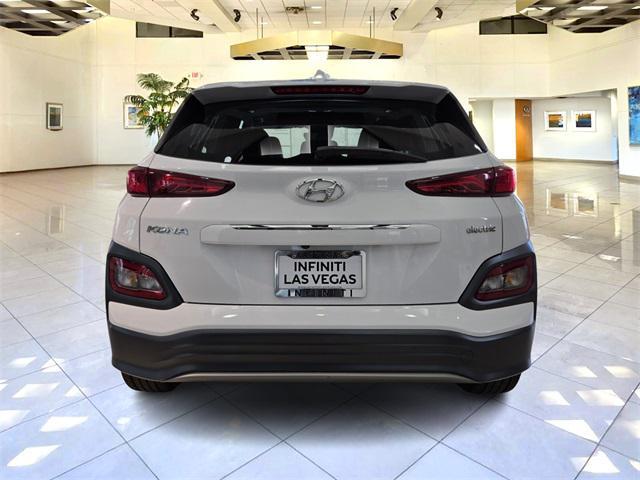 used 2021 Hyundai Kona EV car, priced at $19,000