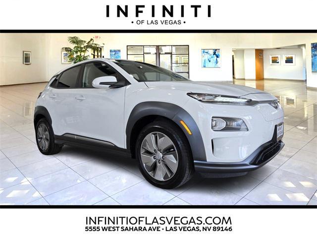 used 2021 Hyundai Kona EV car, priced at $19,000