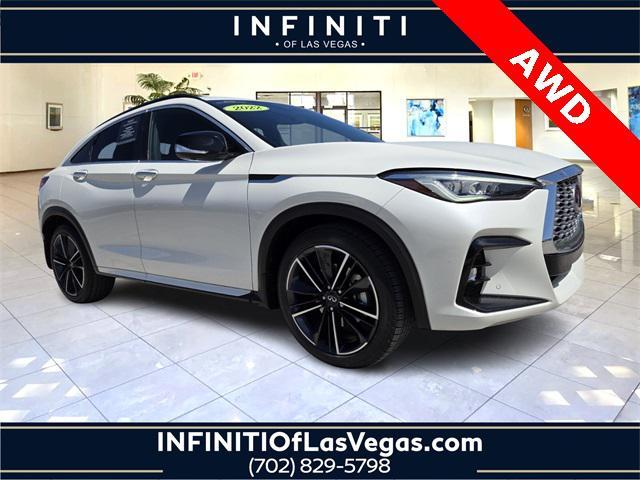 used 2022 INFINITI QX55 car, priced at $33,000
