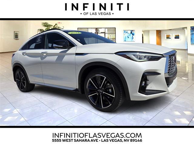 used 2022 INFINITI QX55 car, priced at $34,500