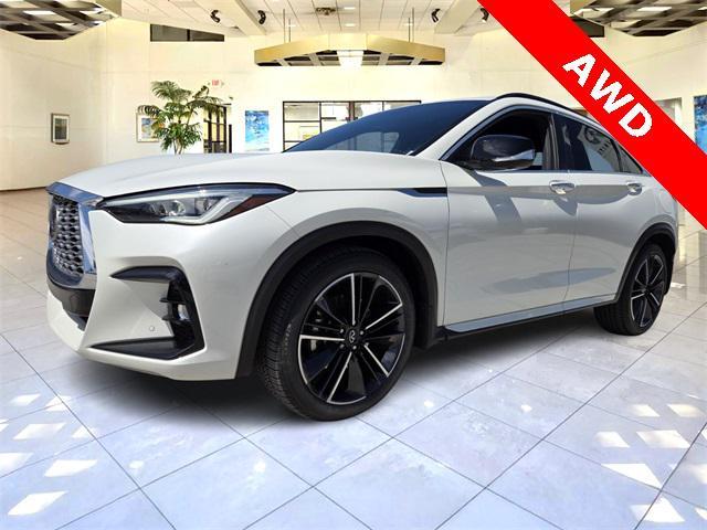 used 2022 INFINITI QX55 car, priced at $33,000