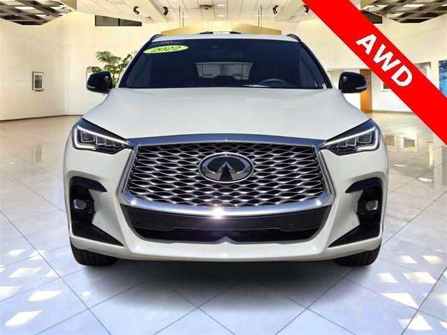 used 2022 INFINITI QX55 car, priced at $33,000