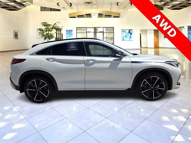 used 2022 INFINITI QX55 car, priced at $33,000