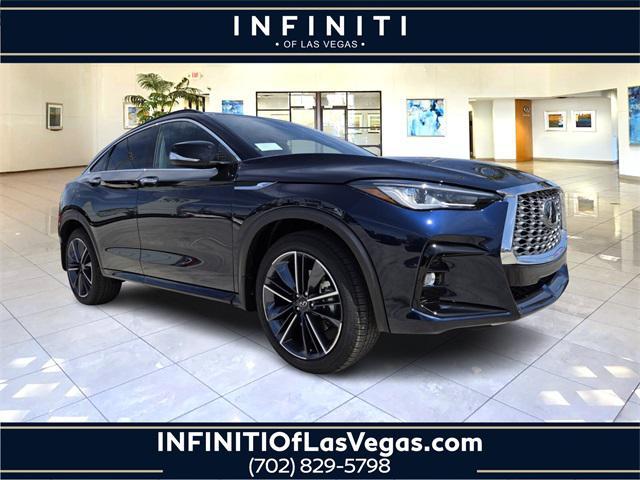 new 2025 INFINITI QX55 car, priced at $50,026