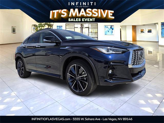 new 2025 INFINITI QX55 car, priced at $50,026