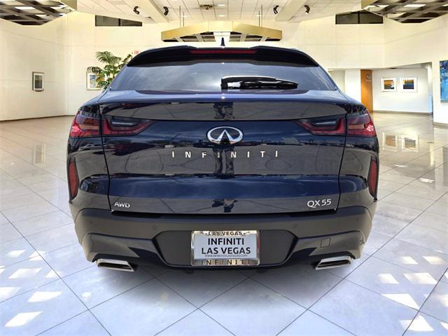 new 2025 INFINITI QX55 car, priced at $50,026