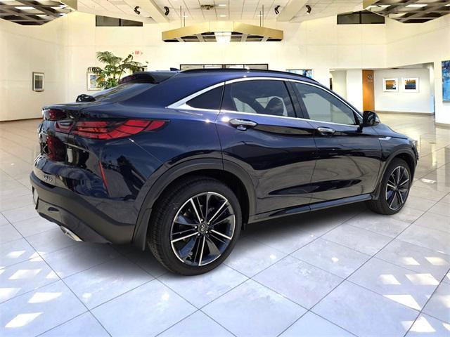 new 2025 INFINITI QX55 car, priced at $50,026