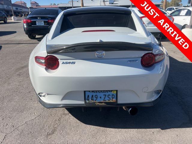 used 2017 Mazda MX-5 Miata RF car, priced at $22,000