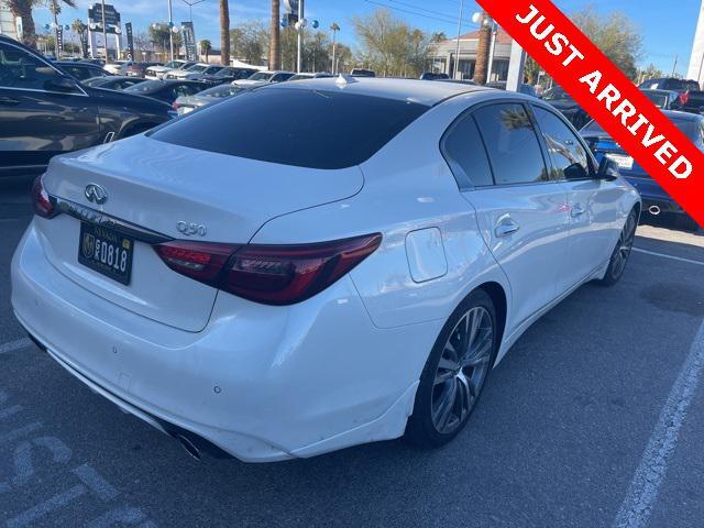 used 2023 INFINITI Q50 car, priced at $35,000