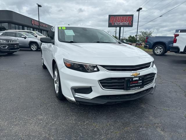 used 2018 Chevrolet Malibu car, priced at $14,995