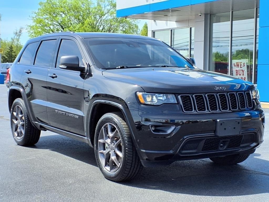 used 2021 Jeep Grand Cherokee car, priced at $25,996