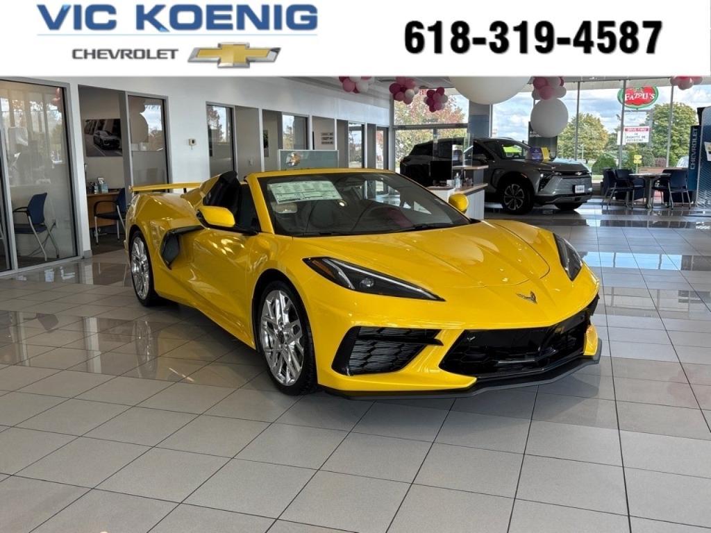new 2025 Chevrolet Corvette car, priced at $91,325
