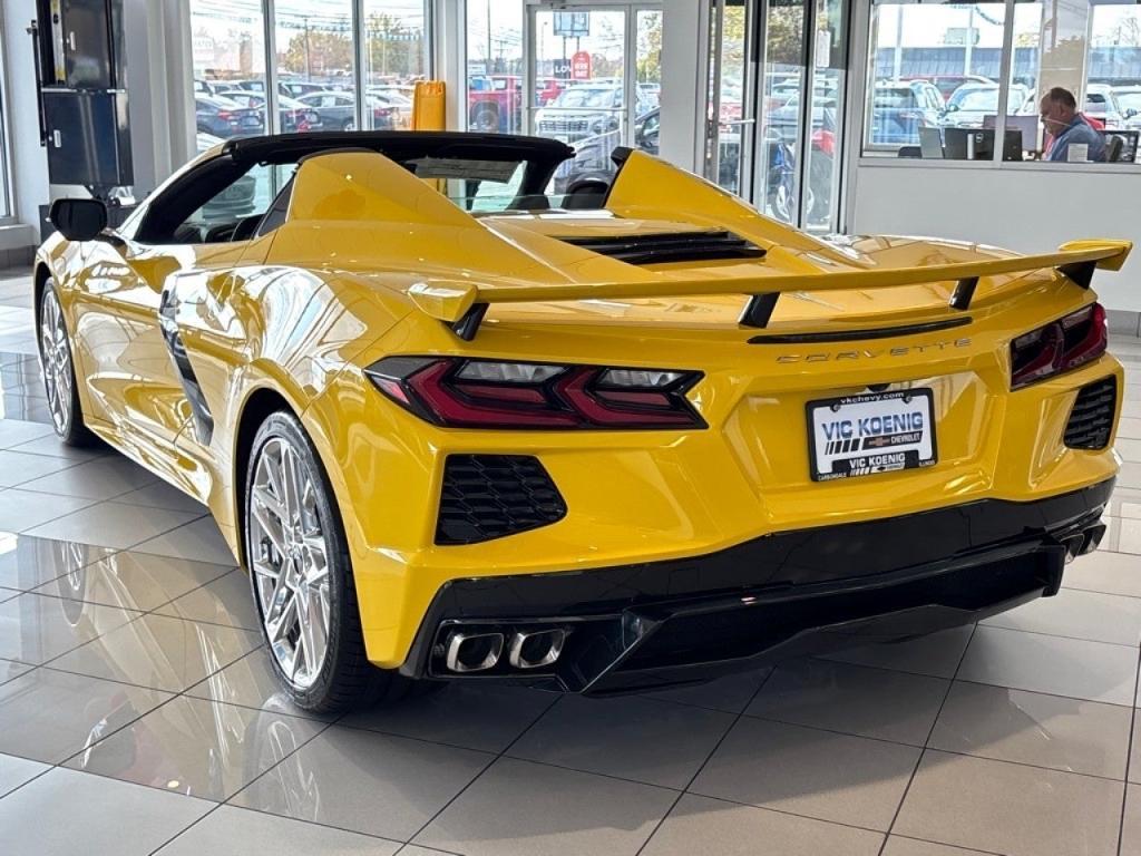 new 2025 Chevrolet Corvette car, priced at $91,325