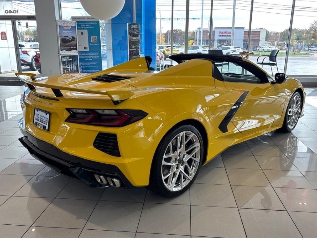 new 2025 Chevrolet Corvette car, priced at $91,325