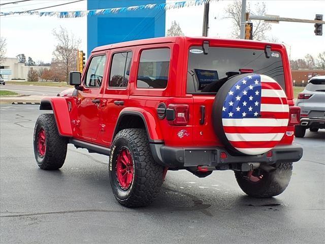 used 2020 Jeep Wrangler Unlimited car, priced at $35,606