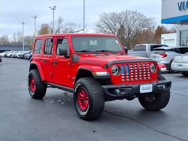 used 2020 Jeep Wrangler Unlimited car, priced at $35,606