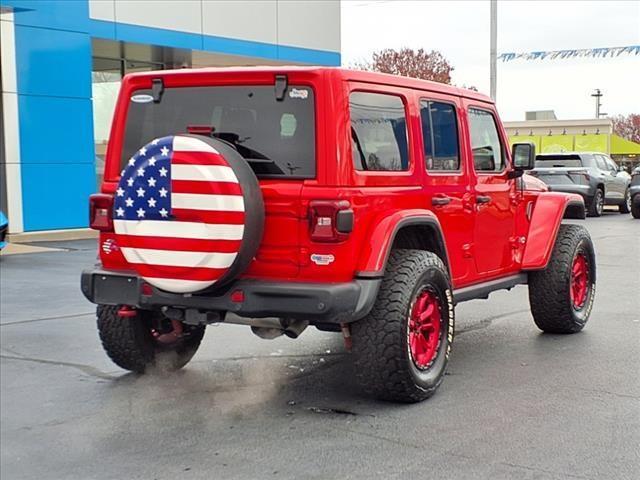 used 2020 Jeep Wrangler Unlimited car, priced at $35,606