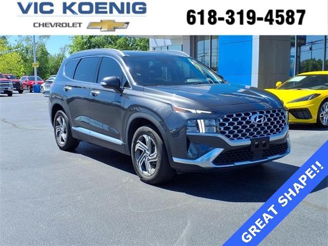 used 2021 Hyundai Santa Fe car, priced at $25,950