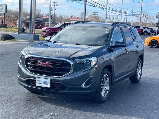 used 2021 GMC Terrain car, priced at $19,989