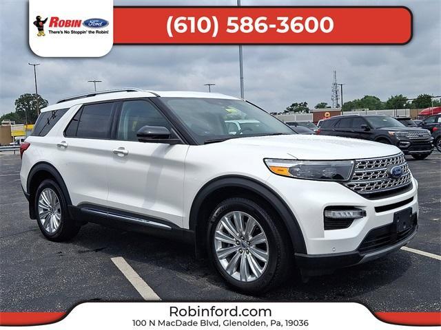 used 2022 Ford Explorer car, priced at $34,995