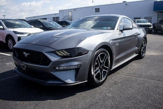 used 2021 Ford Mustang car, priced at $34,995