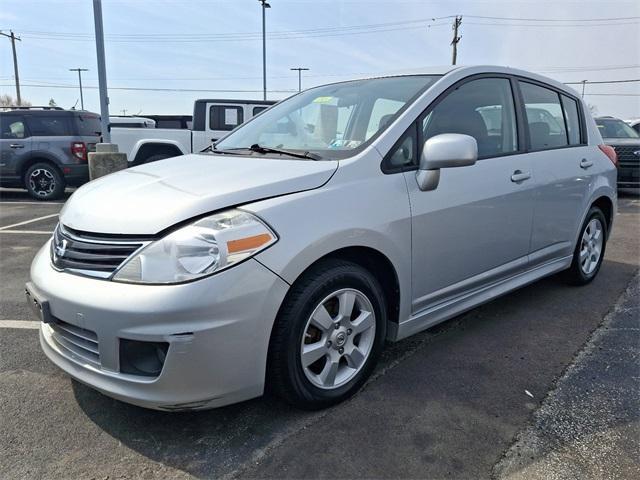 used 2010 Nissan Versa car, priced at $6,855