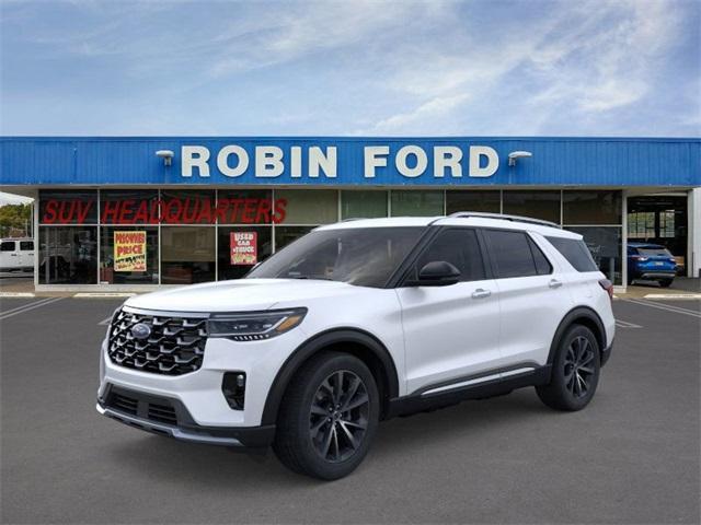new 2025 Ford Explorer car, priced at $57,883