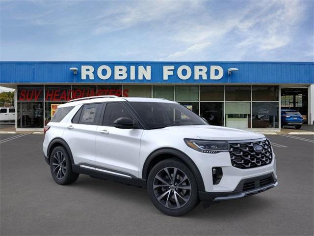 new 2025 Ford Explorer car, priced at $57,883