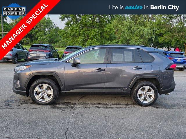 used 2020 Toyota RAV4 Hybrid car, priced at $25,484