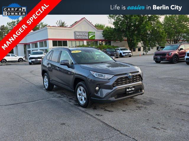 used 2020 Toyota RAV4 Hybrid car, priced at $25,484