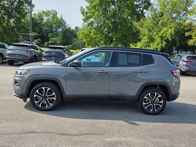 used 2023 Jeep Compass car, priced at $22,998