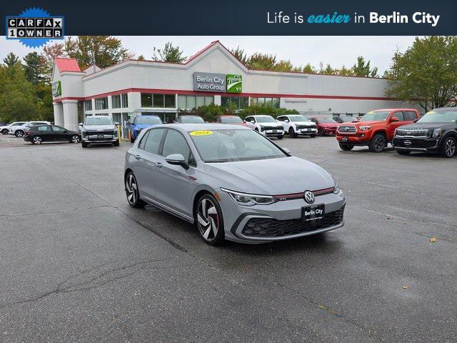 used 2024 Volkswagen Golf GTI car, priced at $27,999