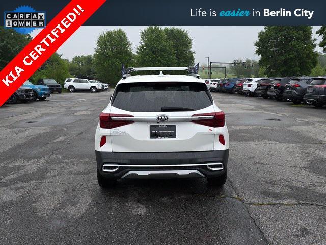 used 2021 Kia Seltos car, priced at $18,983