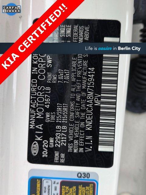 used 2021 Kia Seltos car, priced at $18,987