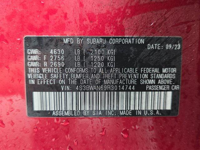 used 2024 Subaru Legacy car, priced at $24,998