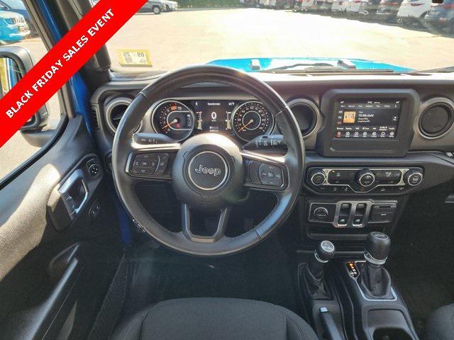 used 2021 Jeep Wrangler car, priced at $31,999