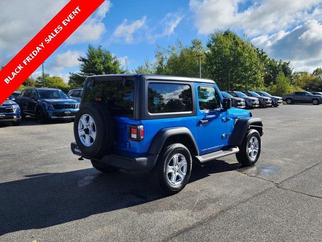 used 2021 Jeep Wrangler car, priced at $31,999