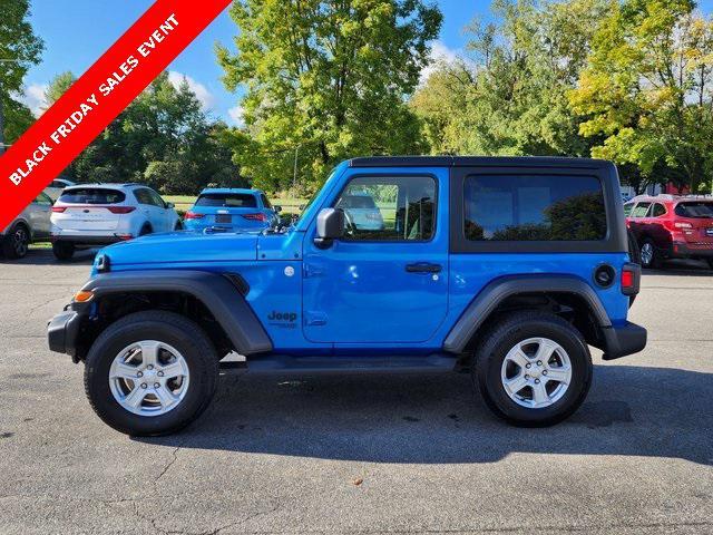 used 2021 Jeep Wrangler car, priced at $31,999