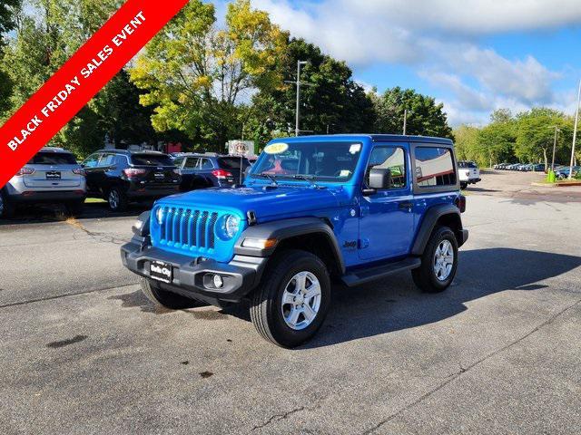 used 2021 Jeep Wrangler car, priced at $31,999