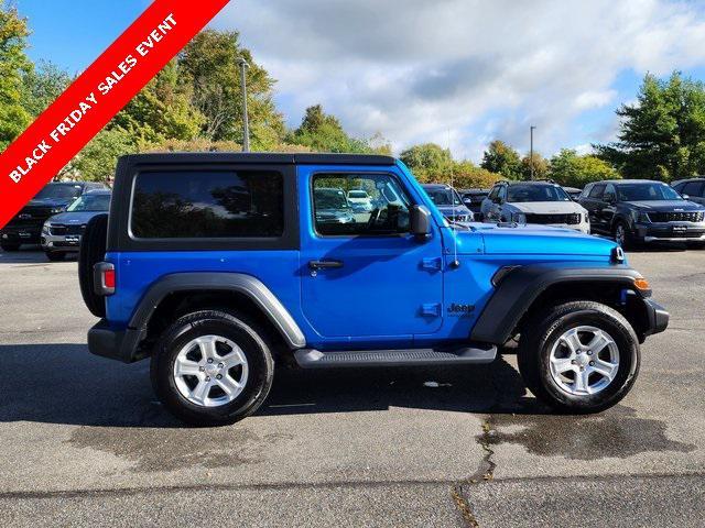 used 2021 Jeep Wrangler car, priced at $31,999