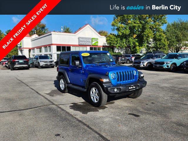 used 2021 Jeep Wrangler car, priced at $31,999