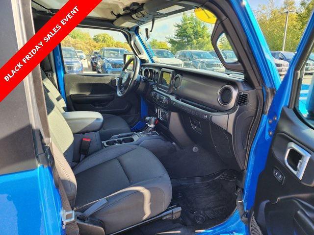 used 2021 Jeep Wrangler car, priced at $31,999