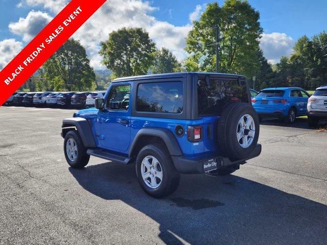 used 2021 Jeep Wrangler car, priced at $31,999