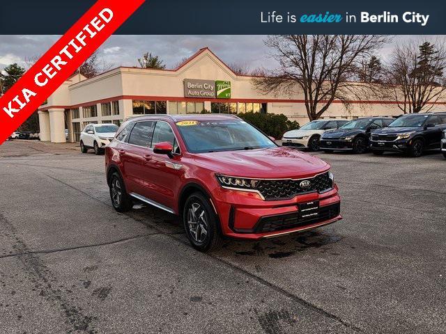 used 2021 Kia Sorento Hybrid car, priced at $23,999