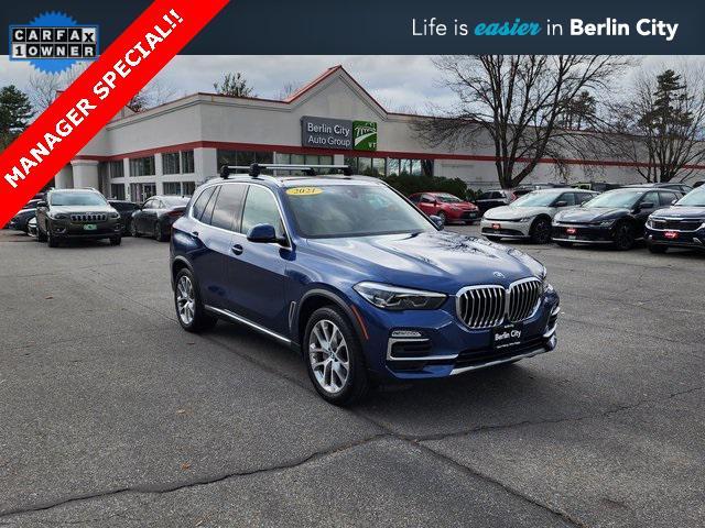 used 2021 BMW X5 car, priced at $38,999