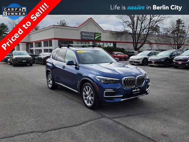 used 2021 BMW X5 car, priced at $35,999