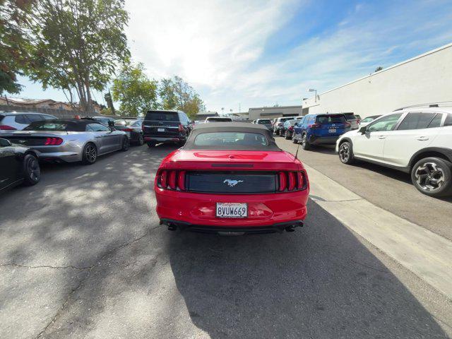 used 2022 Ford Mustang car, priced at $18,607