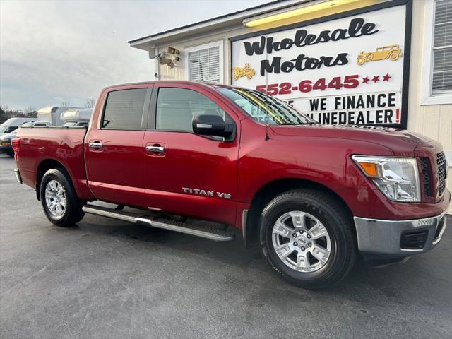 used 2019 Nissan Titan car, priced at $24,500