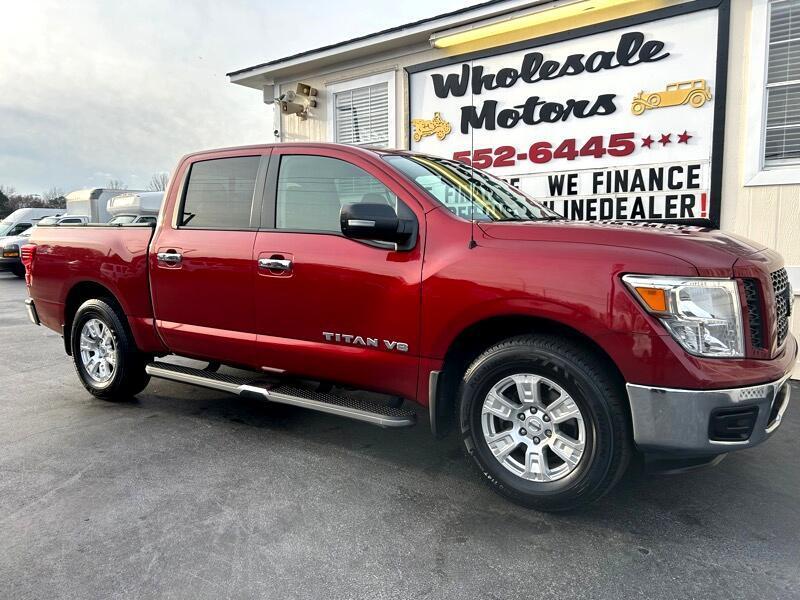 used 2019 Nissan Titan car, priced at $24,500